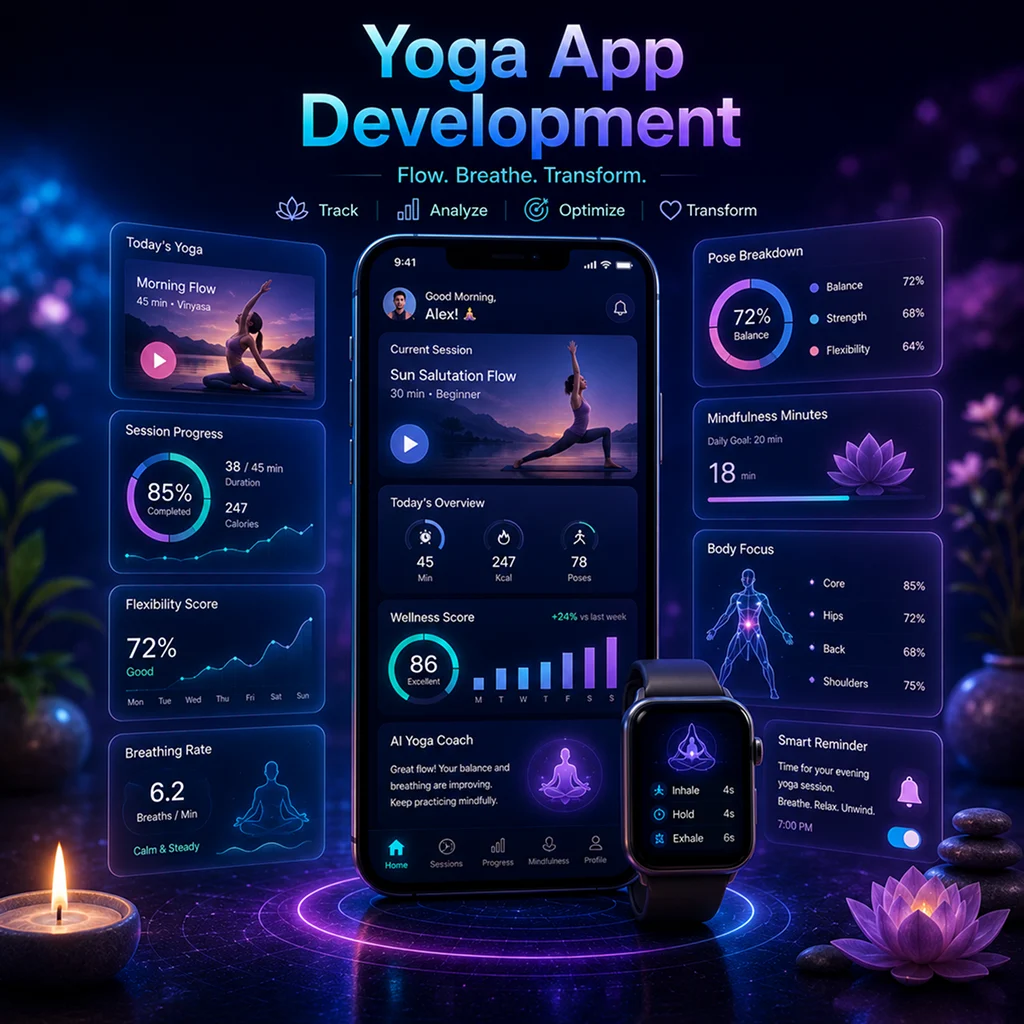 Yoga and wellness app development